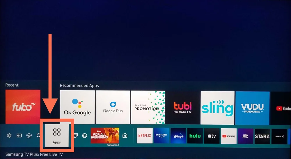 Samsung tətbiq mağazasında axtarış