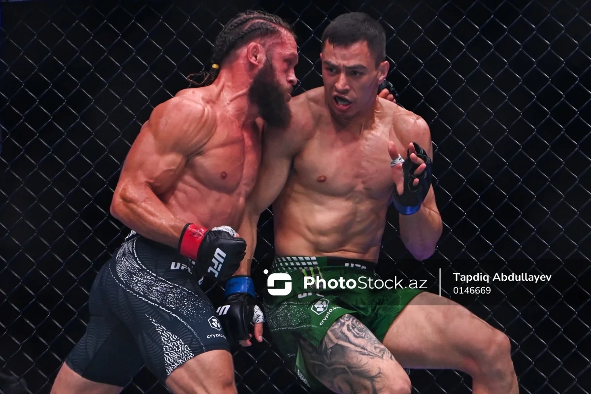 “UFC Fight Night Baku”: Rafael Fiziyev əsas döyüşdə nokautla qələbə qazandı